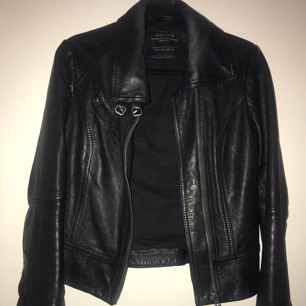All Saints Leather Jacket